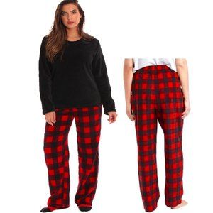 Women's Holiday Buffalo Check Plaid Flannel Pajama Pants Sz 4X  NWOT